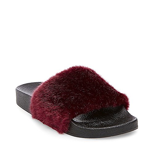 Steve Madden Womens Softey Burgundy Sandal 10 Us Desertcart INDIA