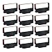 myCartridge ERC-30 Compatible Ink Ribbon Replacement for ERC 30/34/38 ( Black/Red, 12 Pack )