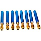Push Rod Tubes, Threaded Adjustable, 8 Pieces, Compatible with Dune Buggy | set of 8 adj push rod tube 8 adj p/r tubes, Compatible with Universal Automotive Applications