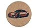 Sports Car Cork Coasters Coaster Drink Cork Mats Artistic Designs, Set of 4. Eco Friendly Cork