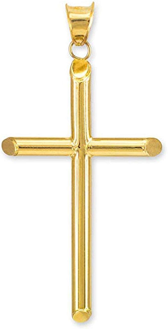TUOKAY direct 18K Gold Tube Cross 