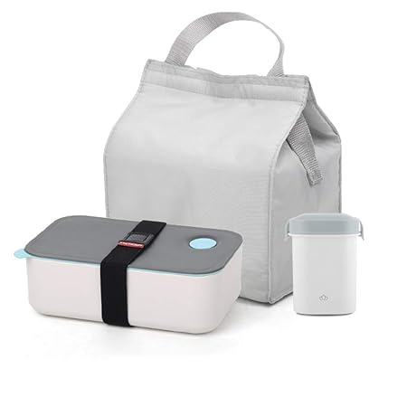 JIANCHI Bento Box |Cubiertos de Regalo | Bento Box 2 ...