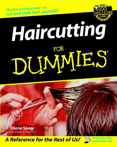 Haircutting For Dummies Amazon Ca J Elaine Spear Books
