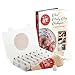 CAKE DECORATING TIPS - 37 PIECES TOTAL - Professional Pastry Piping Set Stainless Steel + Coupler + Storage Case + 10 Disposable Cake / Cupcake Bags For Baking Supplies - by Auntie Sue Bakeware