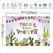 Mocsicka Mexico Fiesta Backdrop Taco Bout a Fiesta Party Photography Background 7x5ft Vinyl Fiesta Theme Dress-up Party Supplies Banner Fiesta Event Decoration