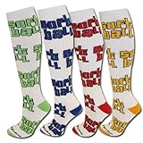 Word Up Softball Socks - new color Neon Lime