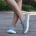 welltree Women's Lightweight Mesh Clog Quick Drying Garden Shoes Grey 8.5 B(M) US Women / 39