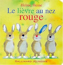 Le  lièvre au nez rouge