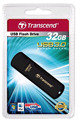 Transcend 32GB JetFlash 700 USB 3.0 Flash Drive (TS32GJF700)