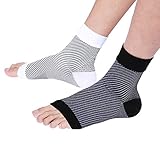 Plantar Fasciitis Socks Foot Sleeves for Everyday Use with Arch Support - Eases Swelling, Relieves Pain, Increases Circulation