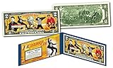JAILHOUSE ROCK ELVIS PRESLEY Genuine Legal Tender $2 Bill - Officially Licensed
