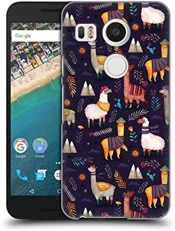 Official Oilikki Llamas Animal Patterns Hard Back Case for LG Nexus 5X