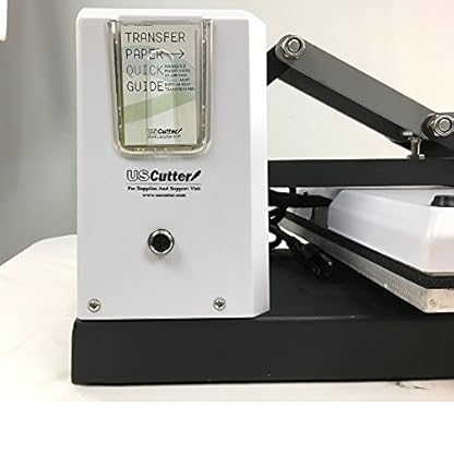 USCutter New 15" x 15" Volcano Digital Clamshell Heat Press with Optional Mug Press Attachment - Image 4