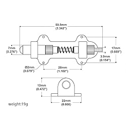 Alnicov Guitar Tremolo Bridge Stabilizer,Guitar