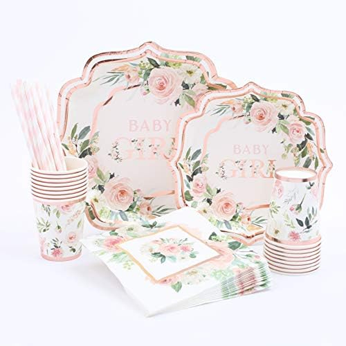 Floral Baby Girl Shower