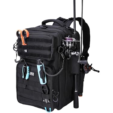 amazon tackle bag New Releases: The best-selling new & future releases in Fishing Storage Bags & Wraps BLADE BAIT Robust 1680 denier body Quantum Vapor PT Baitcast Frame:Black