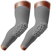 ZODEYI Knee Pads Wrestling Knee Sleeve Compression Leg Sleeves for Volleyball Basketball, Knee Compression Sleeve for Youth and Adult(Gray_XS_2 Pcs)