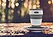 ROCONTRIP Silicone Collapsible Cup Convenient Travel Coffee Mug Lightweight Food Grade Silicone & PP BPA Free Camping Hiking Outdoor Commuters