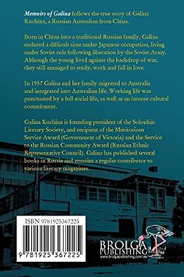Memoirs Of Galina The Story Of A Russian Australian From - 