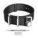 Ritche Premium NATO Strap 18mm 20mm 22mm Nylon Replacement Watch Band for Men Women