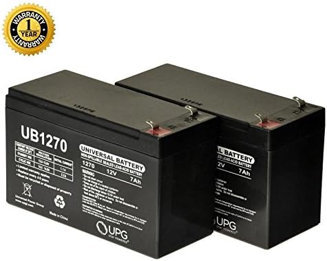 AlveyTech24 Volt Battery Pack (7 Ah, No Harness) - Replacement Kit for the Razor MX400 Rocket Dirt Bike, Electric Scooter, Rechargeable SLA Batteries Set for Pocket Pit E-Bikes, Power Scooter/Bicycle