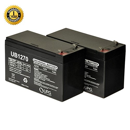 AlveyTech24 Volt Battery Pack (7 Ah, No Harness) - Replacement Kit for the Razor MX400 Rocket Dirt Bike, Electric Scooter, Rechargeable SLA Batteries Set for Pocket Pit E-Bikes, Power Scooter/Bicycle