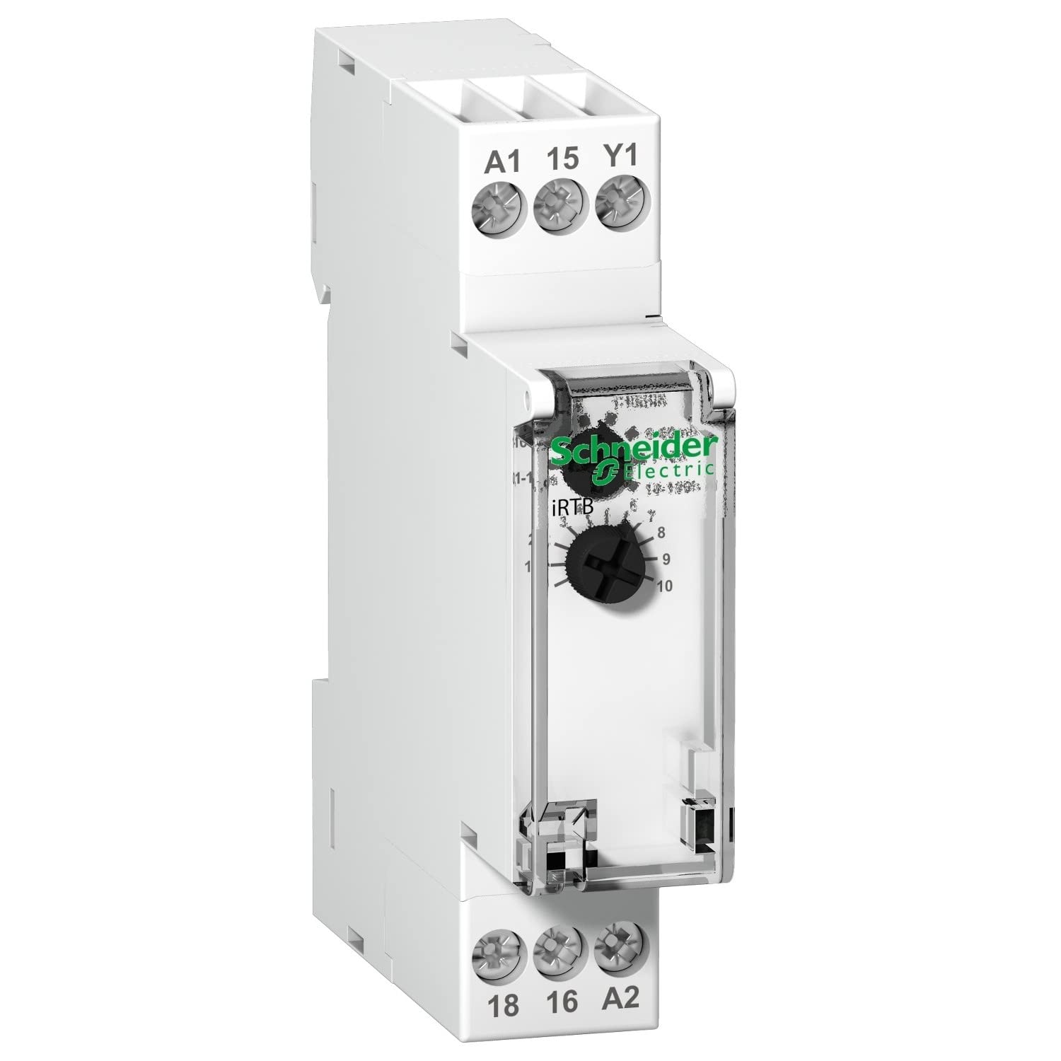 Dropper a9e16066 Shutter on Time Relay Pulse 1of, Acti9, RTB, 24-240vca, 24VAC, White