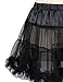 HiQueen Layered Puff Petticoat mini Crinoline Tutu Underskirts slip