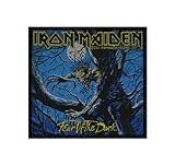 Iron Maiden Fear Of The Dark Metal Music Band Woven Applique Patch