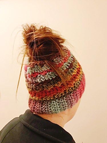 Messy Bun Hat Beanie