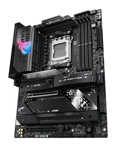 ASUS ROG Strix X870E-E Gaming WiFi Mainboard Sockel AM5 (AMD, X870E, ATX, 18+2+2 Power Stages, Dynamic OC Switcher, Core Flex, DDR5, WiFi 7, M.2, PCIe 5.0) 2