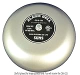 SUNS CB-6-12 Gray 12V Alarm Bell 6 Inch 12 Volt DC (6