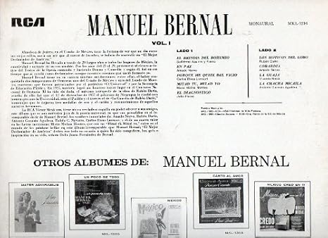 El Brindis Del Bohemio Manuel Bernal Amazon Es Musica el brindis del bohemio vinyl manuel bernal