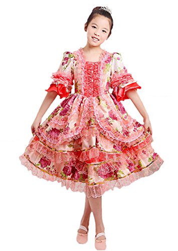 Zukzi Girl's Layered Lolita Princess Victorian Dress Show Costumes