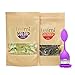 30 Day Detox Tea Kit for Teatox & Weight Loss to get that Skinny Tummy by Teami Blends | With Our Best Colon Cleanse Blend to Raise Energy, Boost Metabolism, Reduce Bloating! (Kit + Purple Infuser)