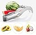 C&P Watermelon Slicer - The Official Premium Stainless steel watermelon and fruit cutter, corer and serving tong, as seen on TV - The new must have kitchen Gadget