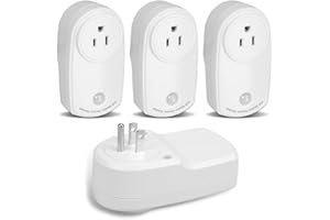 ZORZA 4Pcs Motion Sensor Switch Plug in Motion Sensor Light Socket 120V/60HZ Input 120 Degrees Sensing Range