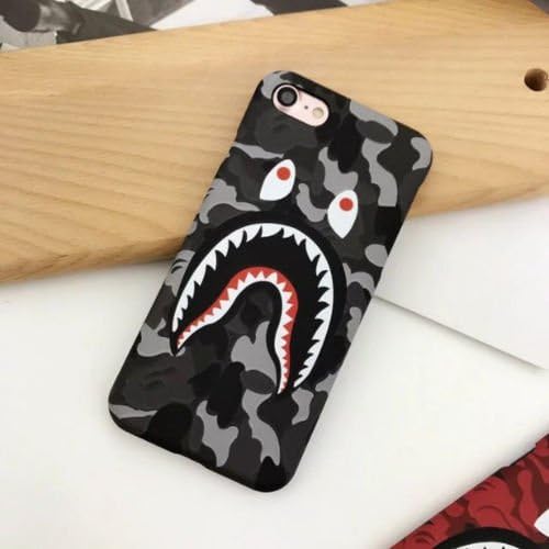 iPhone 6/6s 4.7" Case, A Bathing Ape (Bape) Slim Protective Premium Hard Case for Apple iPhone 6 & iPhone 6s (Gray Bape)