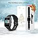 LETSCOM Smart Watch Fitness Tracker Heart Rate Monitor Step Calorie Counter Sleep Monitor Music Control IP68 1.3