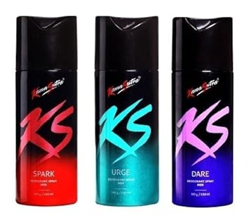 Kama Sutra Spark, Urge and Dare Deodorant, 150 ml (Pack of 3)