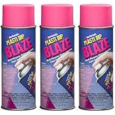 Plasti Dip 3 Pack Multi Purpose Rubber Coating Spray - Blaze Pink 11oz