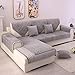 TEWENE Couch Cover, Sofa Cover Couch Covers Sectional Couch Covers Anti-Slip Sofa Slipcover for Dogs Cats Pet Love Seat Light Grey 36''x47'' (Only 1 Piece/Not All Set)