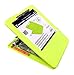 Saunders Hi-Vis Yellow SlimMate Plastic Storage Clipboard with Low Profile Clip - Portable Mobile Organizer for Home, Office, and Business Use (00573)