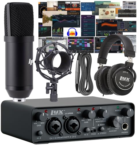 LyxJam 2x2 Audio Interface Bundle