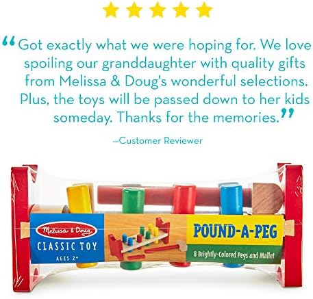 melissa doug hammer toy