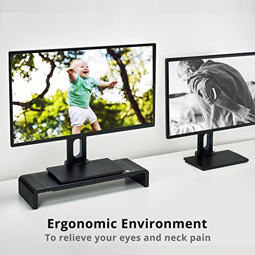 image for SIIG Foldable Desktop Laptop TV Monitor Stand Riser with Anti-slip Pad