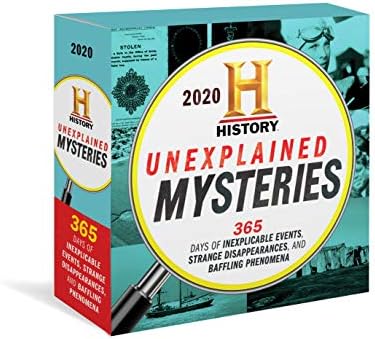 2020 History Channel Unexplained Mysteries Boxed Calendar: 365 Days of Inexplicable Events, Strange Disappearances, and Baffling Phenomena