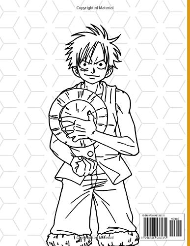 One Piece Coloring Book One Piece Awesome Coloring Books For Adults With Exclusive Images Johnston Barnaby Amazon Com Books