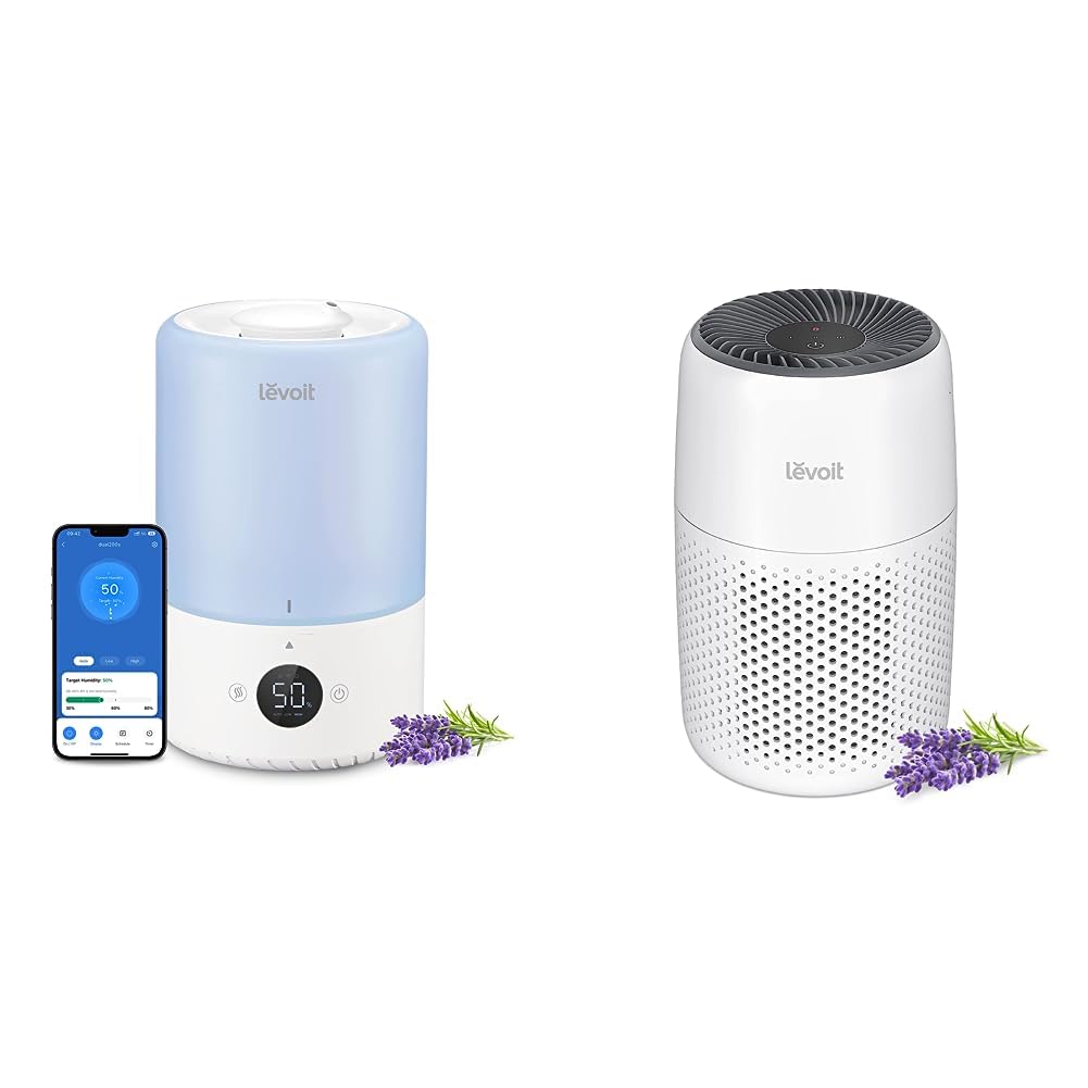 Best Combo Option: LEVOIT Smart Humidifier + Air Purifier Bundle