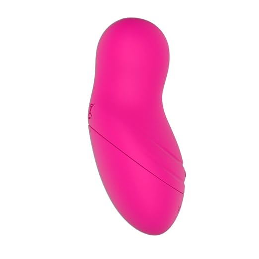 Nalone GoGo Aufliegevibrator Wasserdichte und Wiederaufladbare Klitoris Vibrator 7 Vibrationsmodi, Rosa